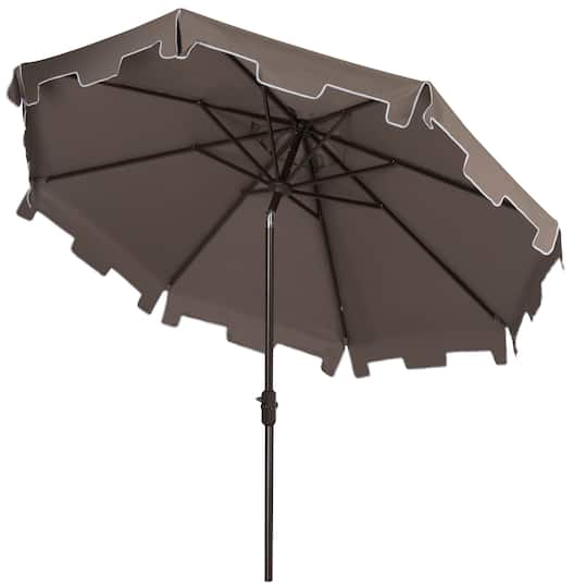 Zimmerman 9 Ft Market Umbrella in Grey